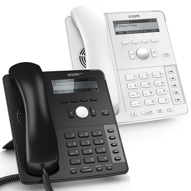 IP&Go - 100% VoIP - Téléphones IP - snom D715.